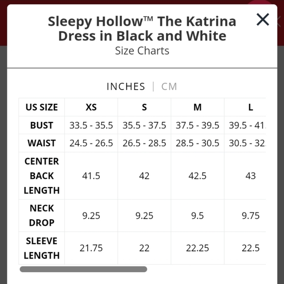 SOLD Sleepy Hallow Katrina Dress - Picture 13 of 13